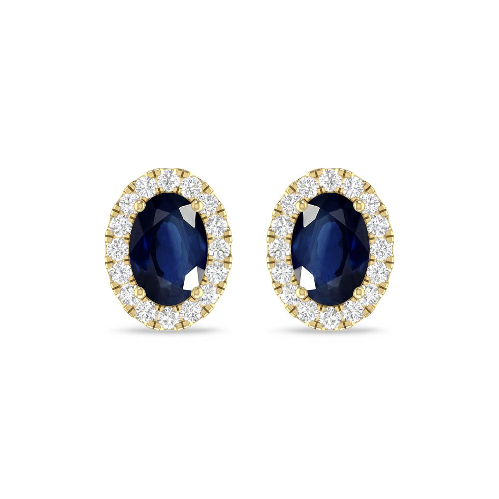 Yellow Gold - Sapphire