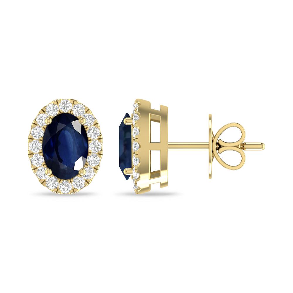 Yellow Gold - Sapphire