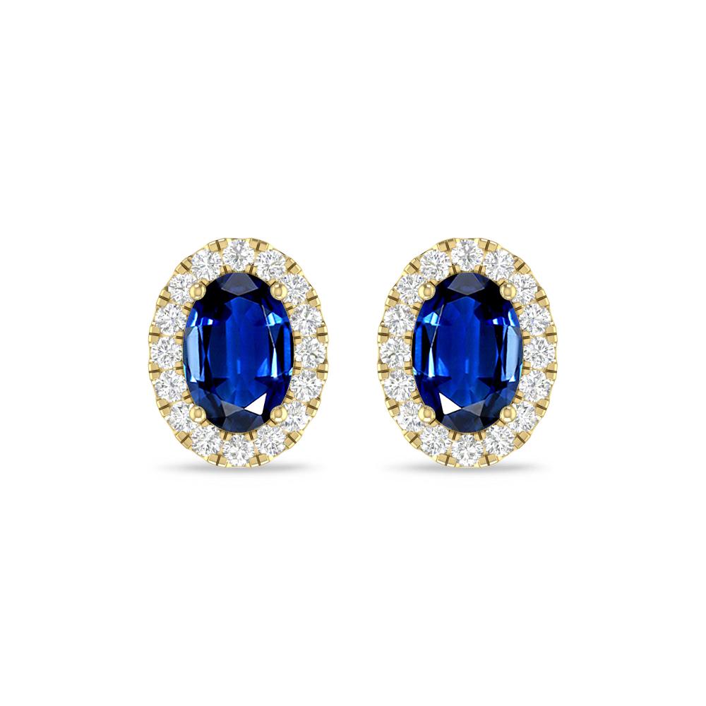 Yellow Gold - Sapphire