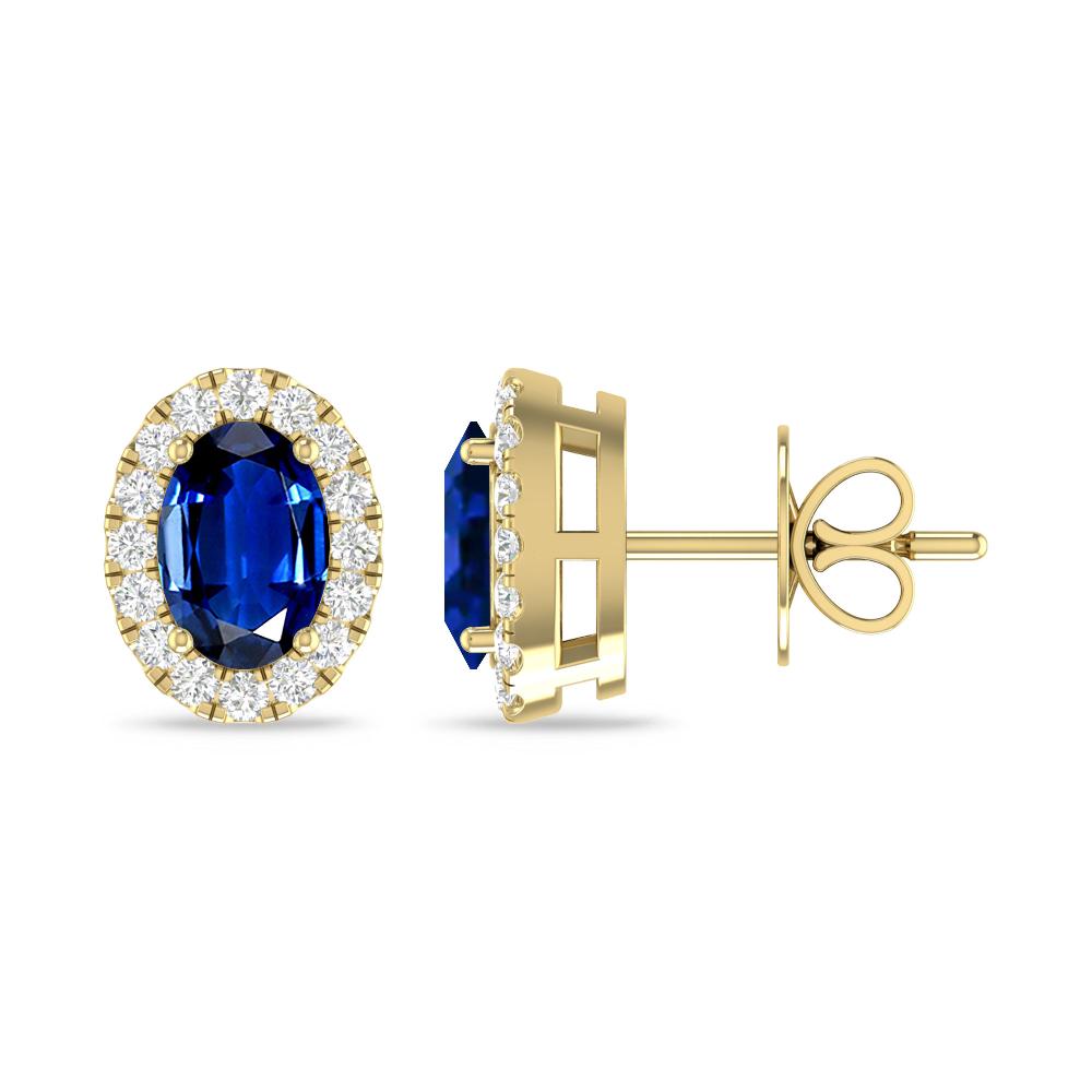 Yellow Gold - Sapphire
