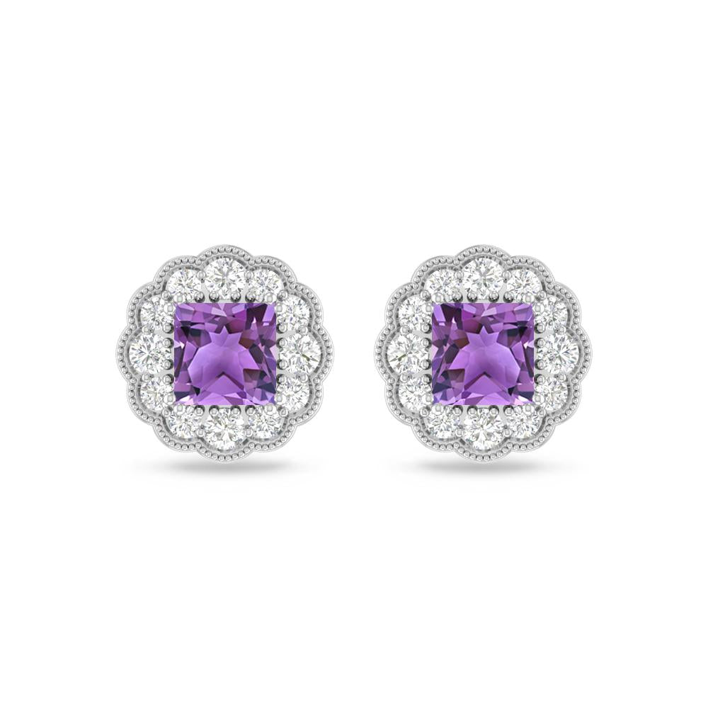 White Gold - Amethyst