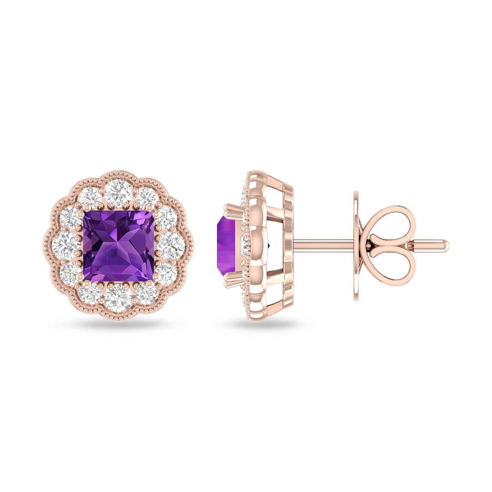 Rose Gold - Amethyst