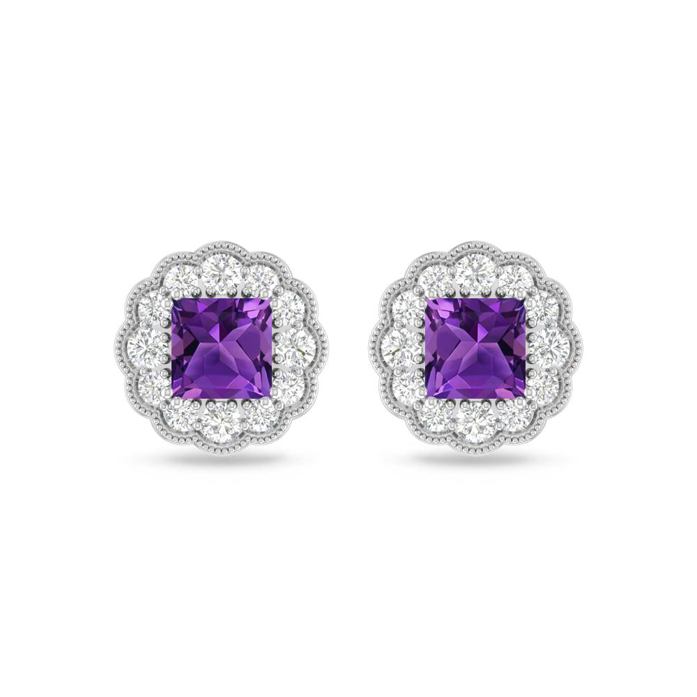 White Gold - Amethyst
