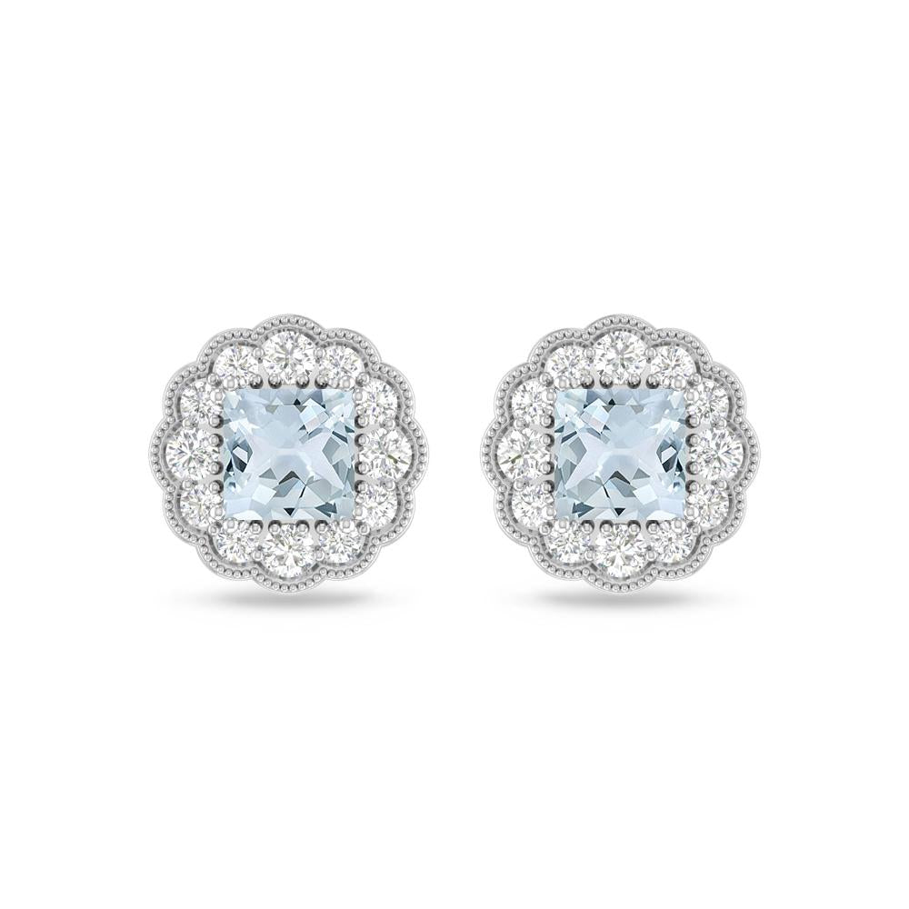 White Gold - Aquamarine