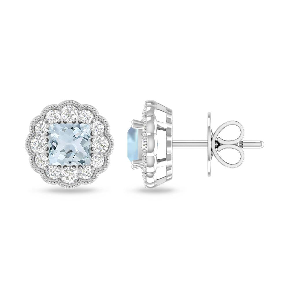 White Gold - Aquamarine