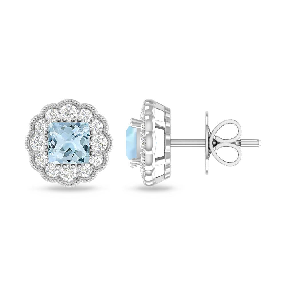 White Gold - Aquamarine