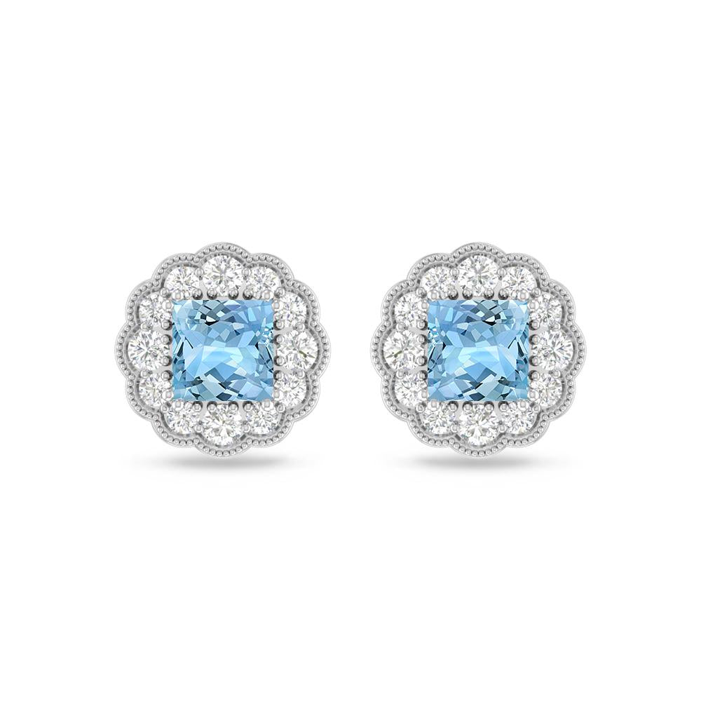 White Gold - Aquamarine