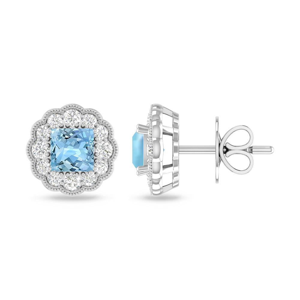 White Gold - Aquamarine