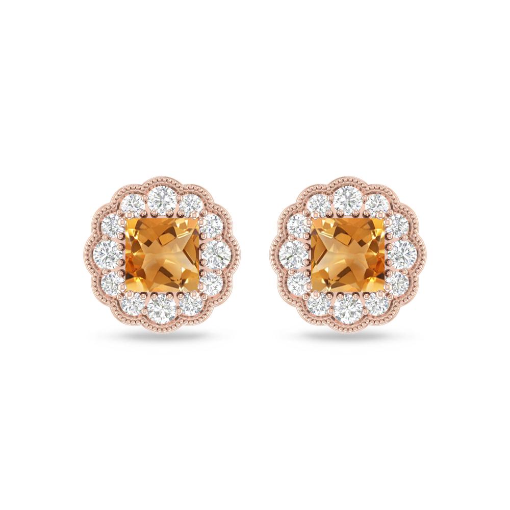 Rose Gold - Citrine