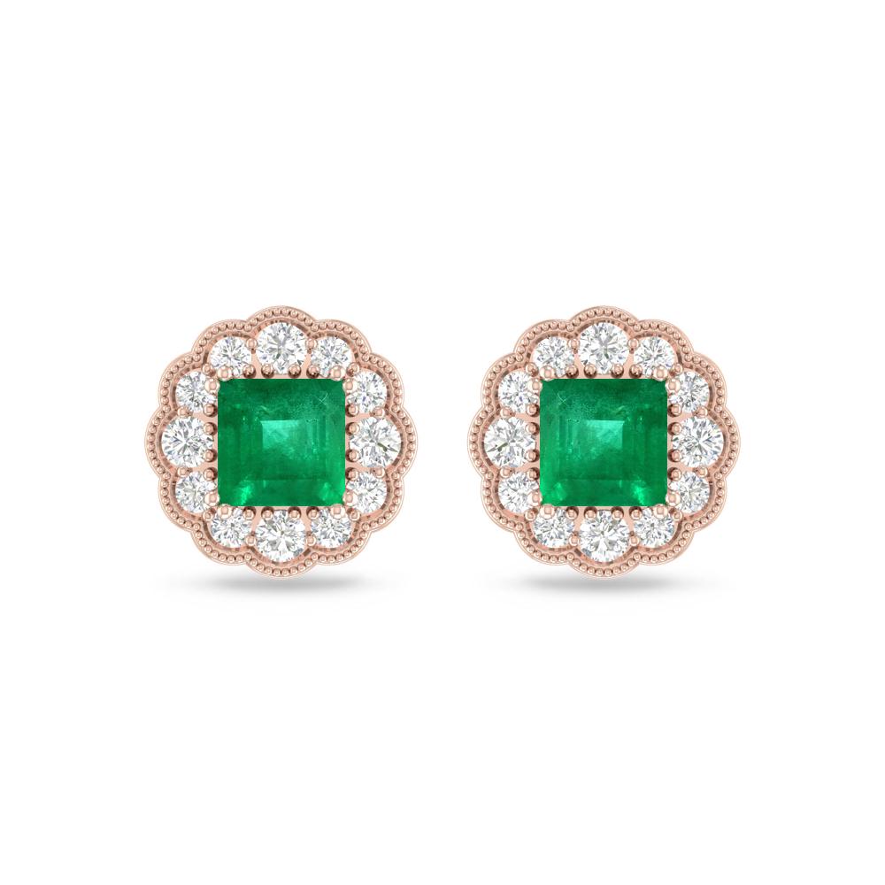 Rose Gold - Emerald