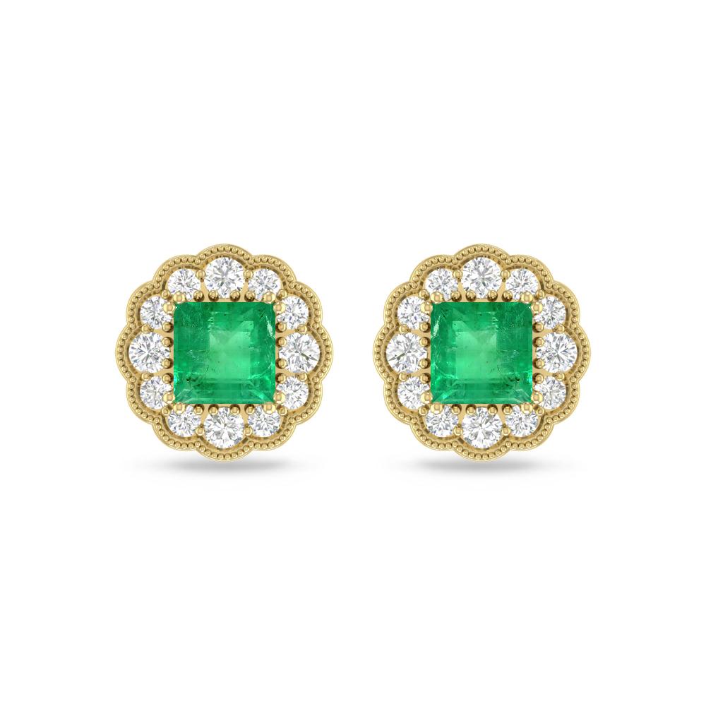 Yellow Gold - Emerald