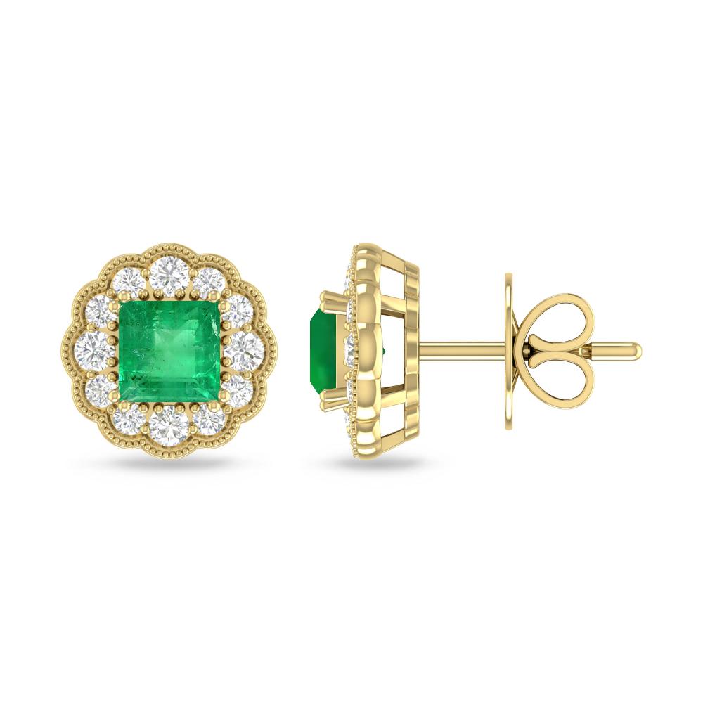 Yellow Gold - Emerald