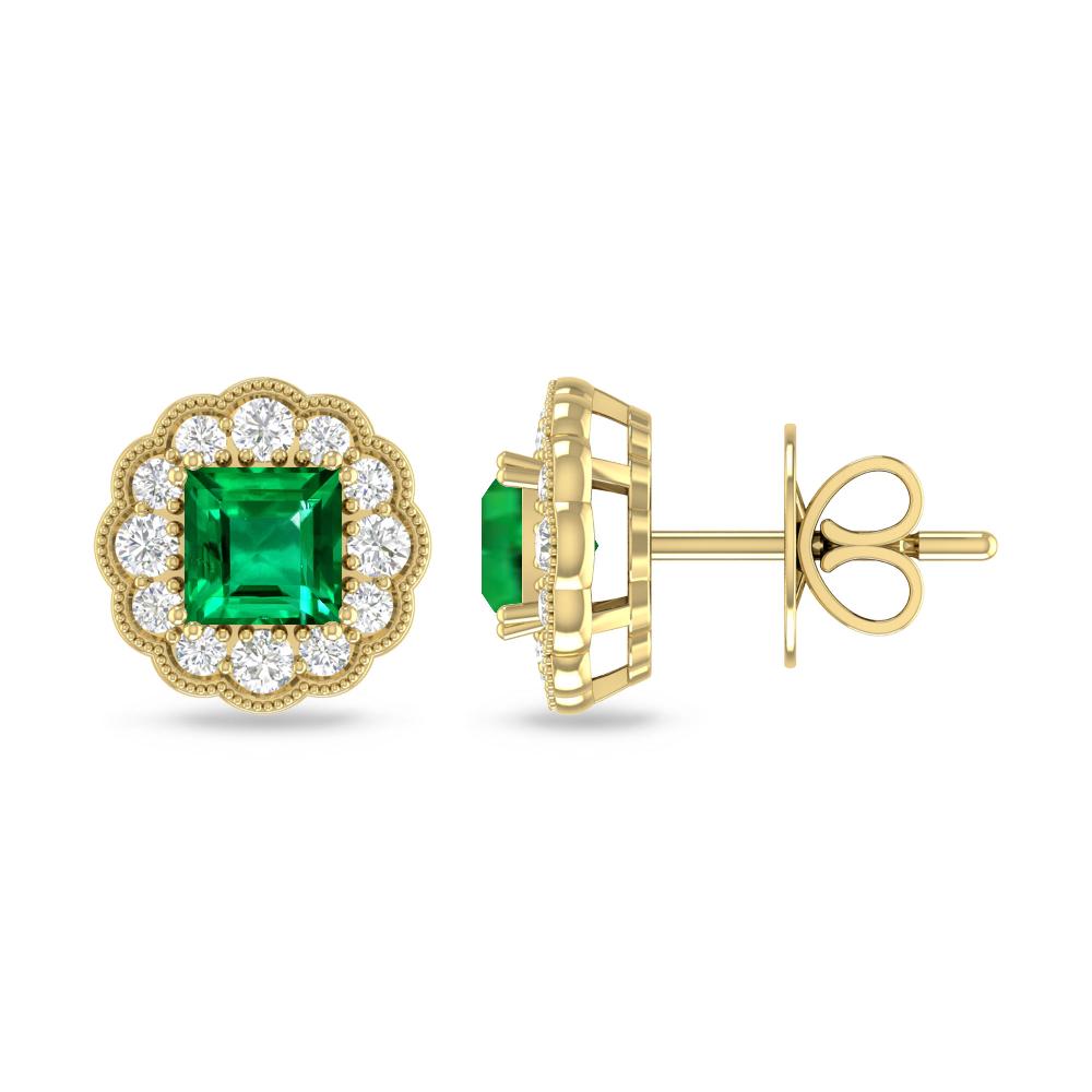 Yellow Gold - Emerald