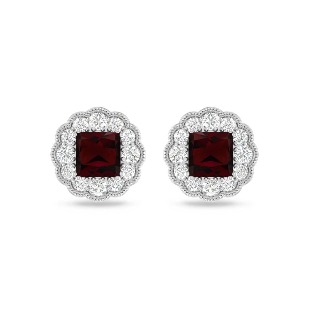 White Gold - Garnet