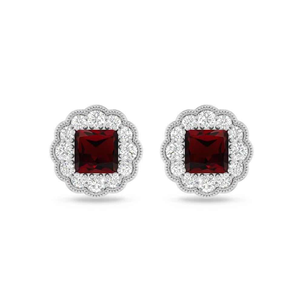 White Gold - Garnet