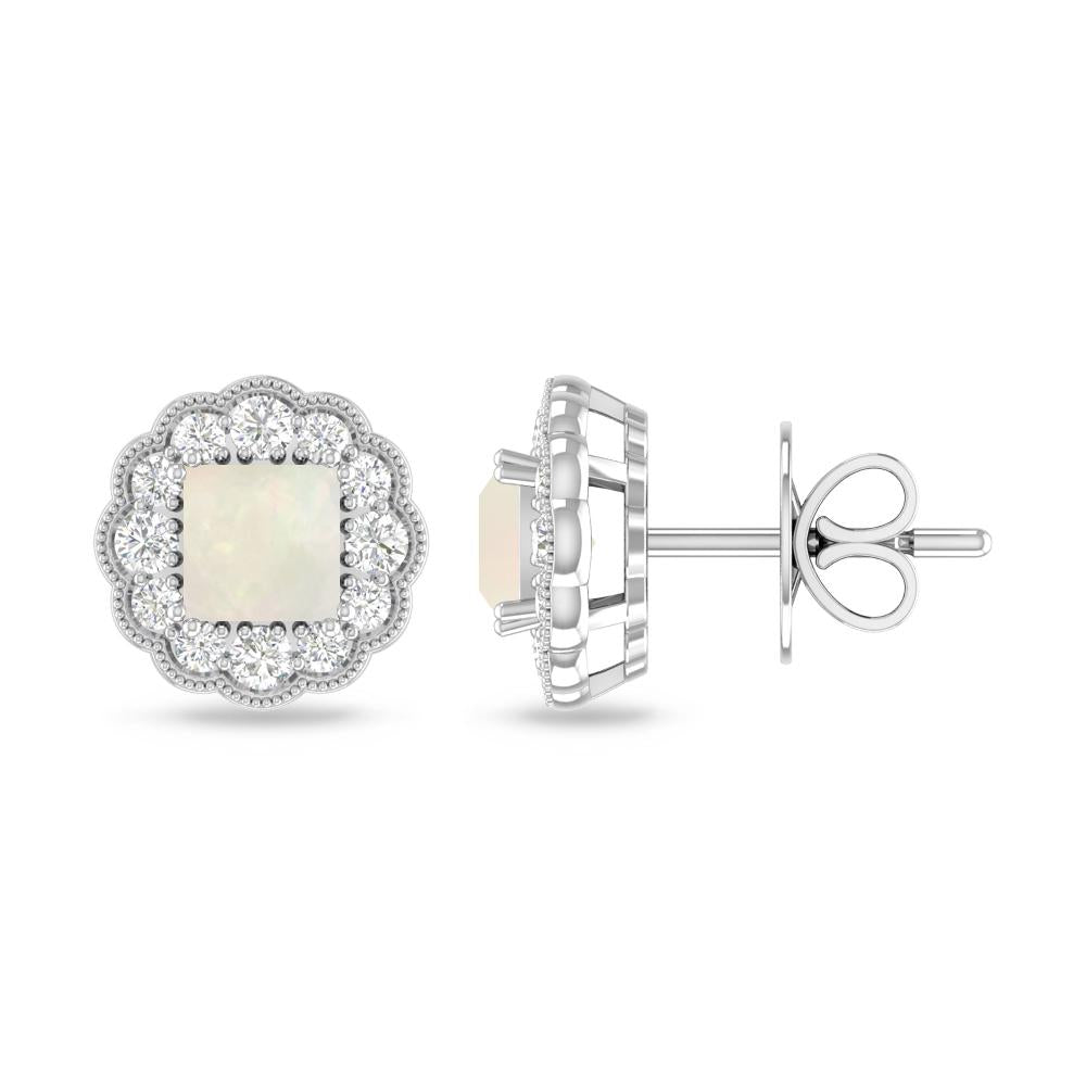 White Gold - Opal