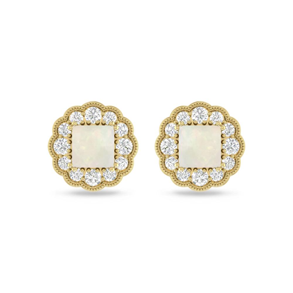 Yellow Gold - Opal