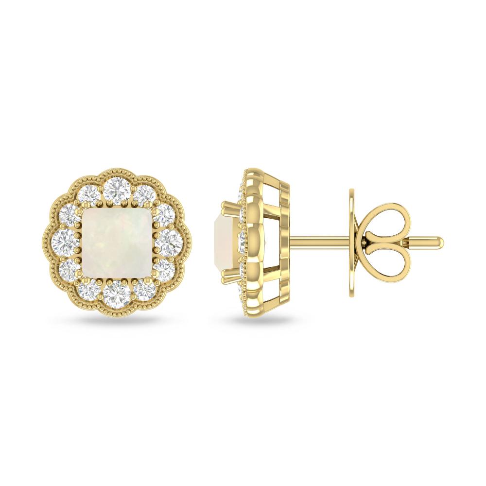 Yellow Gold - Opal