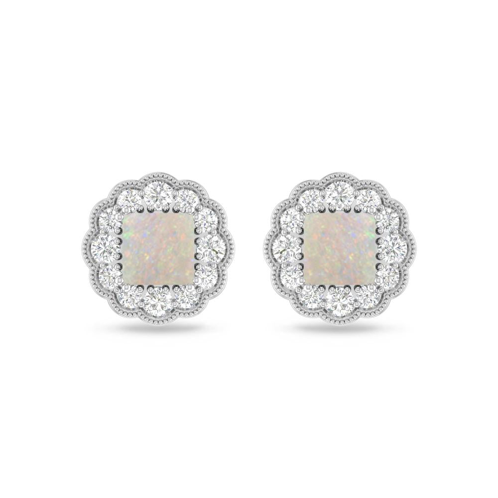 White Gold - Opal
