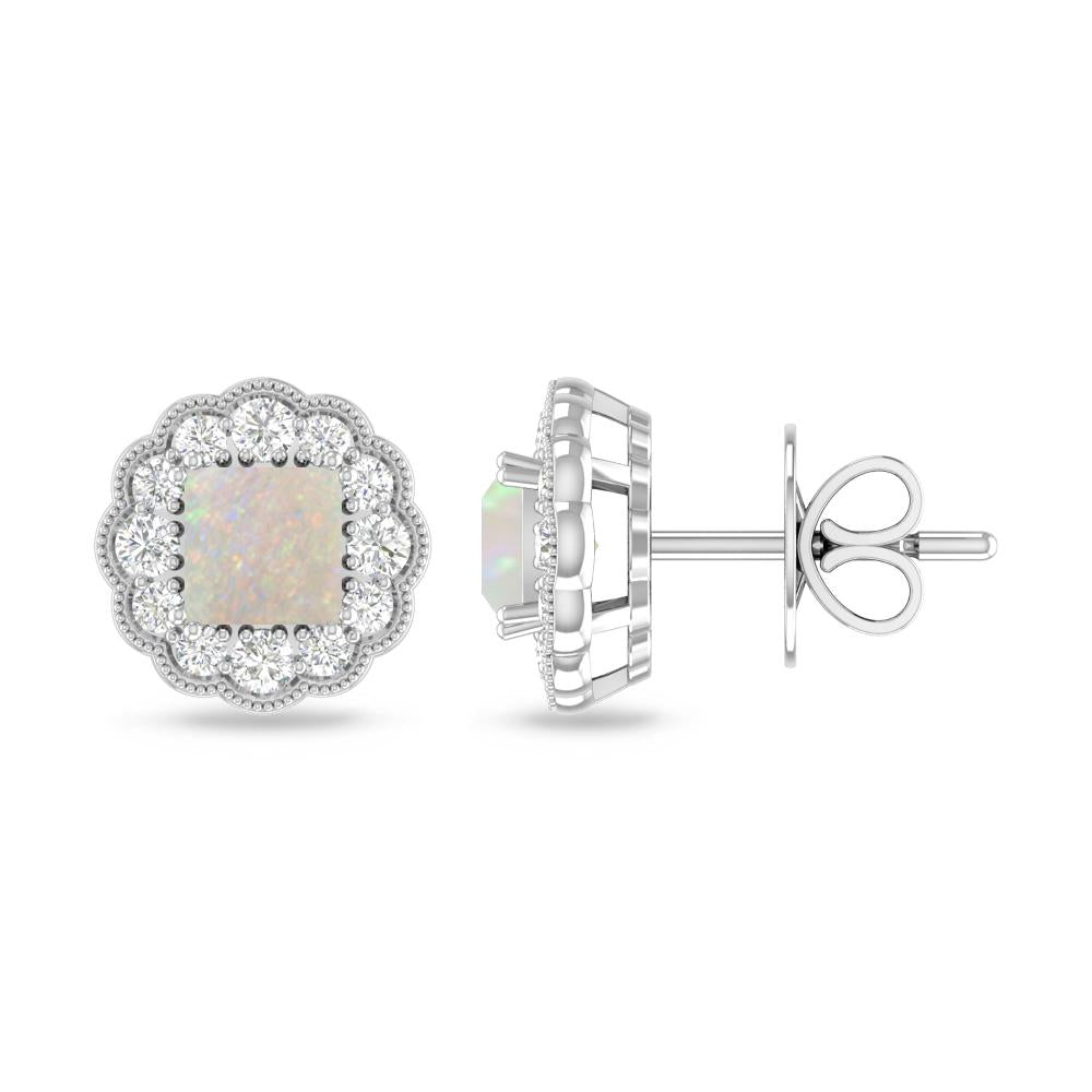 White Gold - Opal