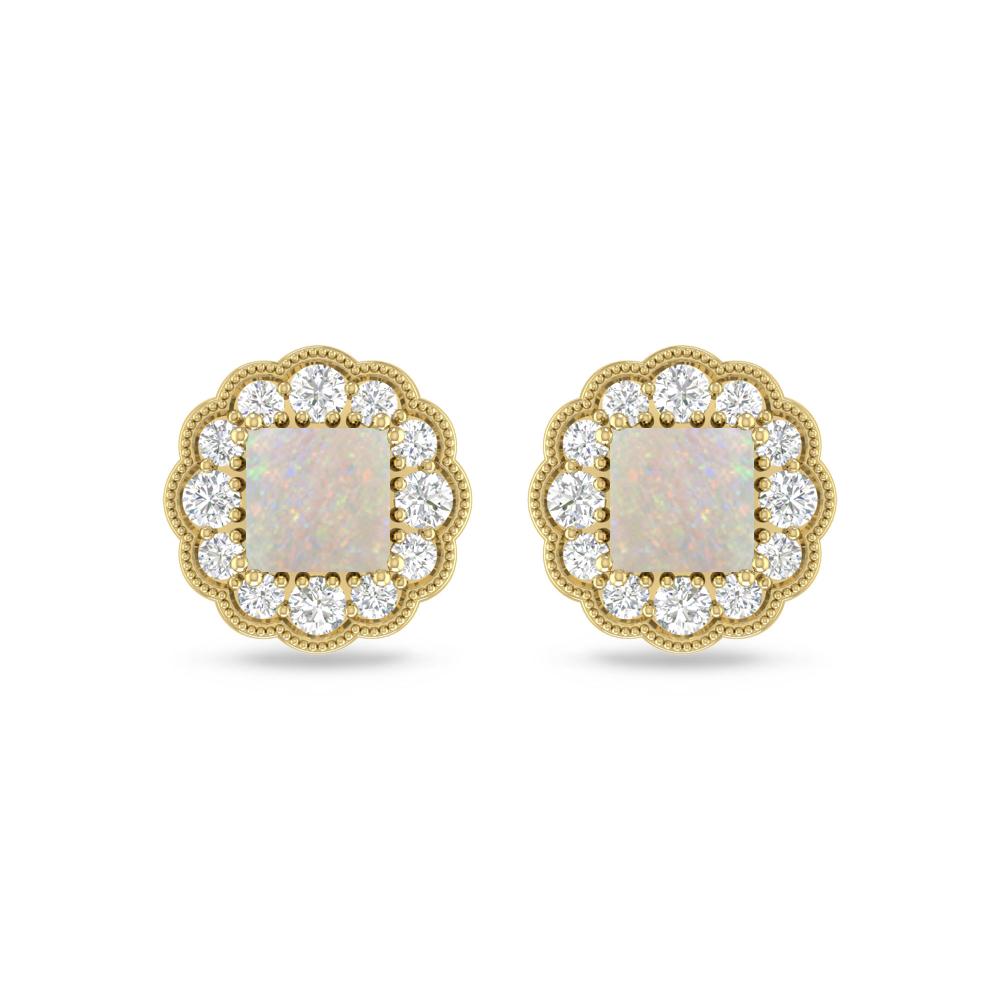 Yellow Gold - Opal