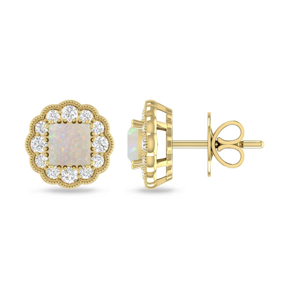 Yellow Gold - Opal