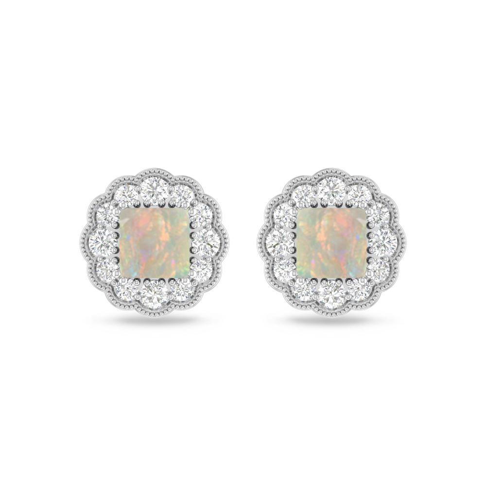 White Gold - Opal