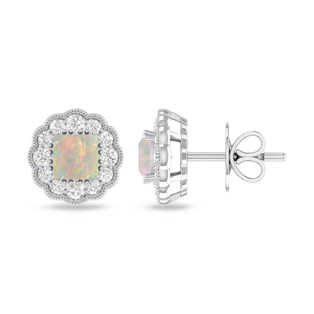 White Gold - Opal