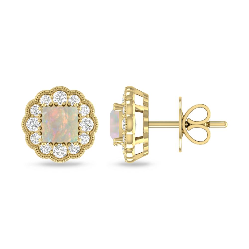 Yellow Gold - Opal