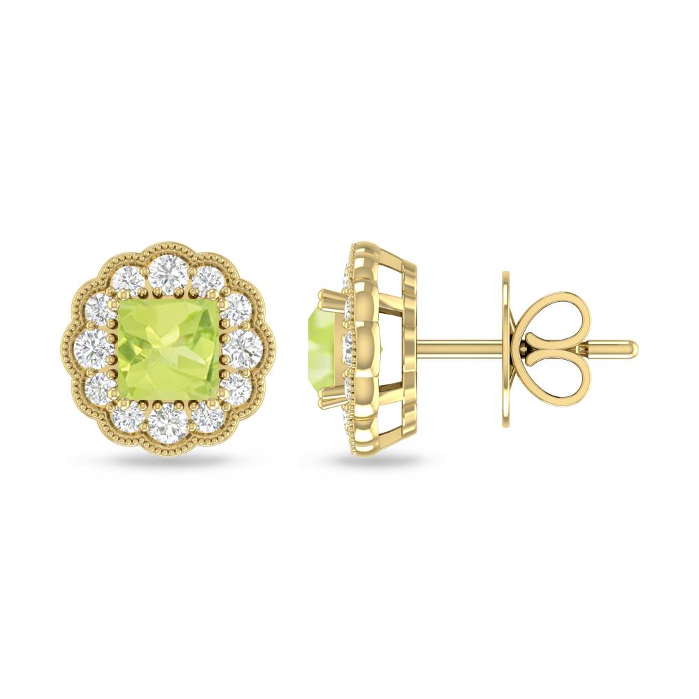 Yellow Gold - Peridot