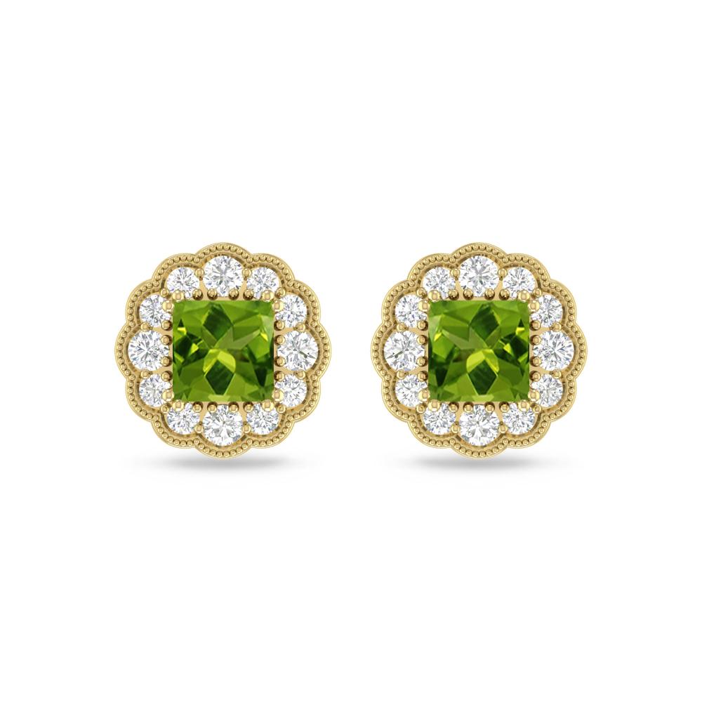 Yellow Gold - Peridot