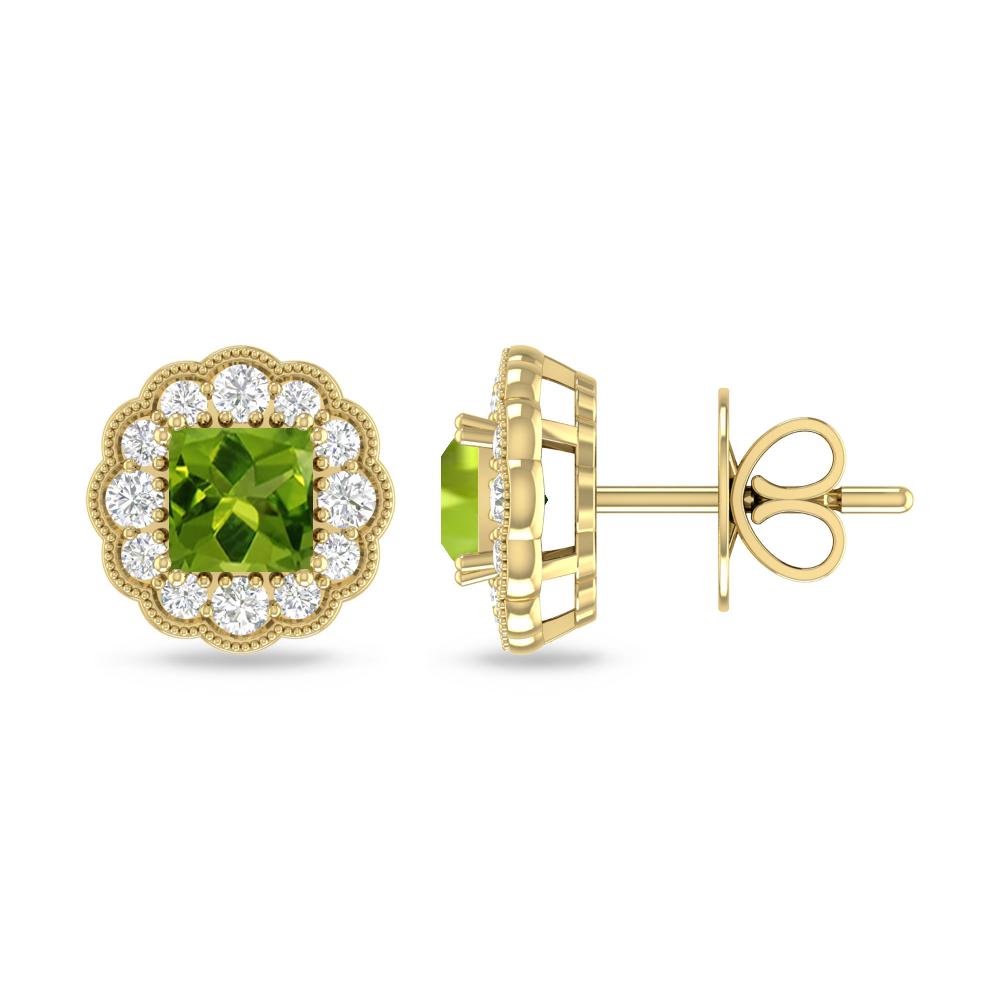 Yellow Gold - Peridot