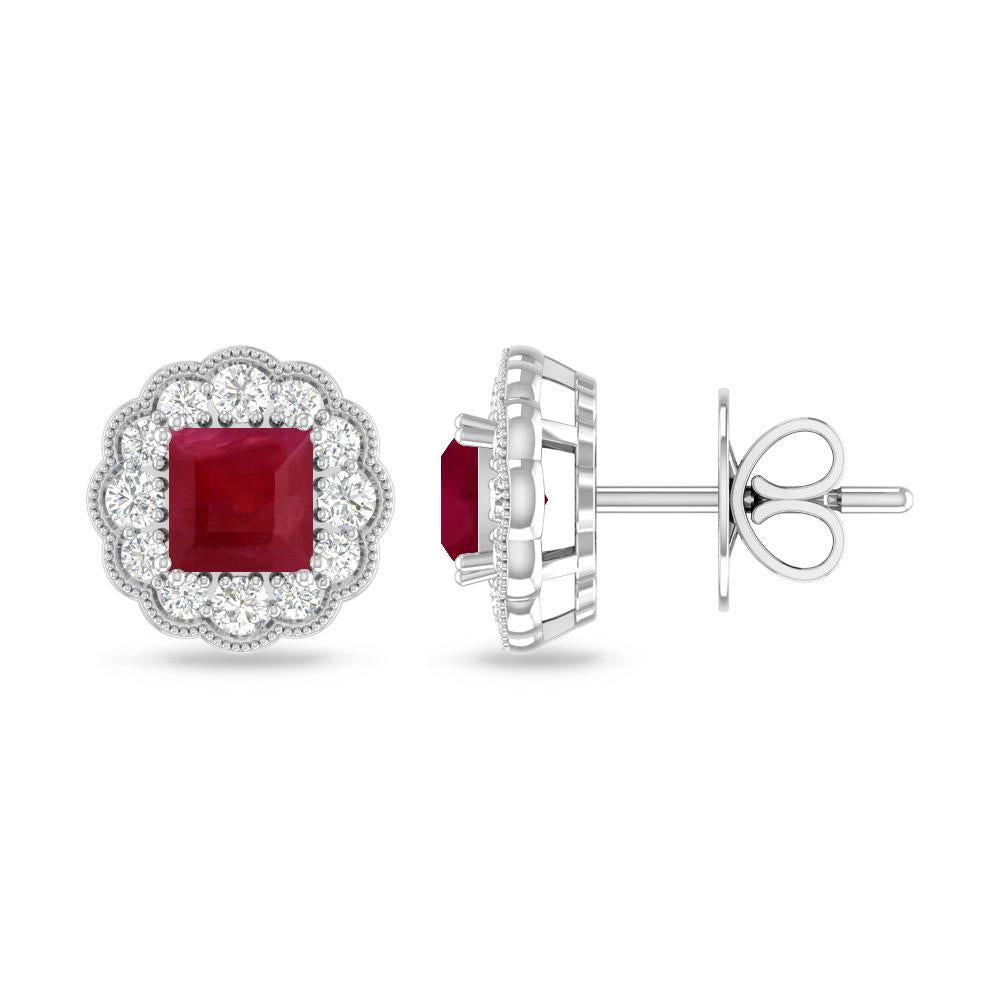 White Gold - Ruby