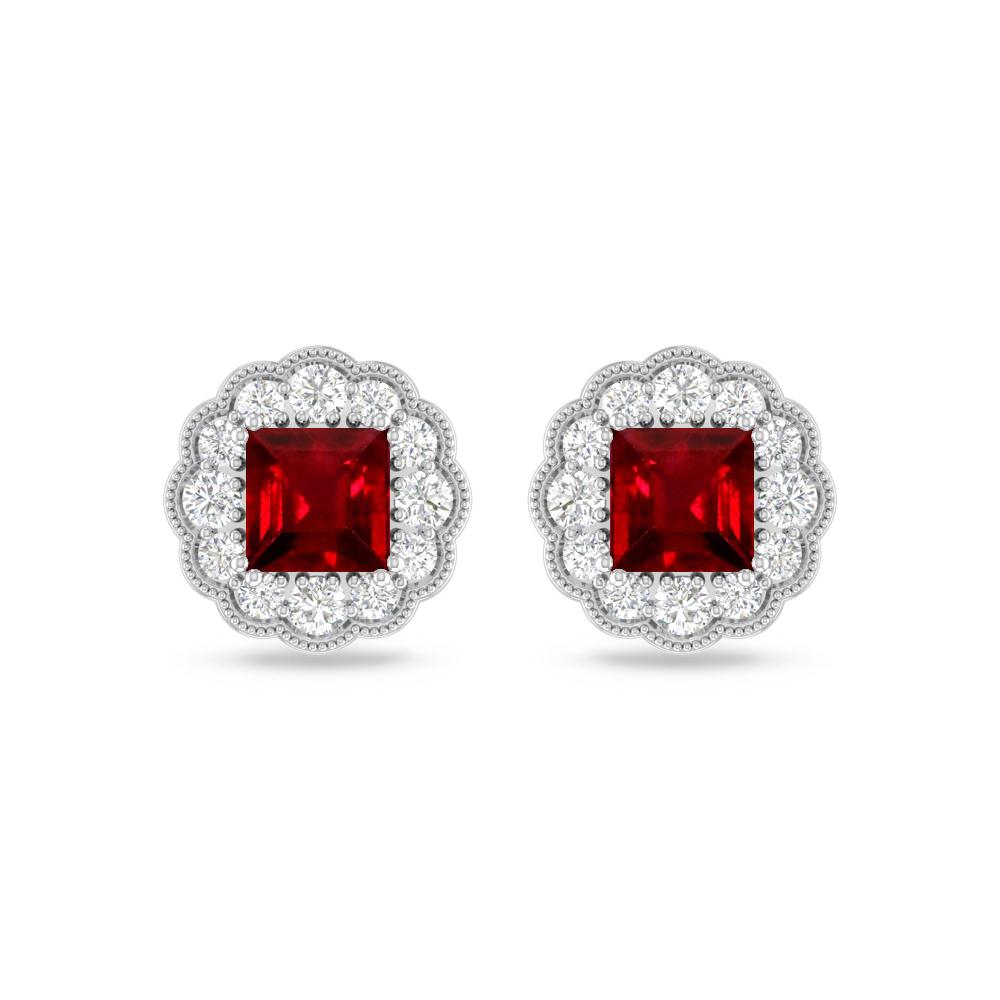 White Gold - Ruby
