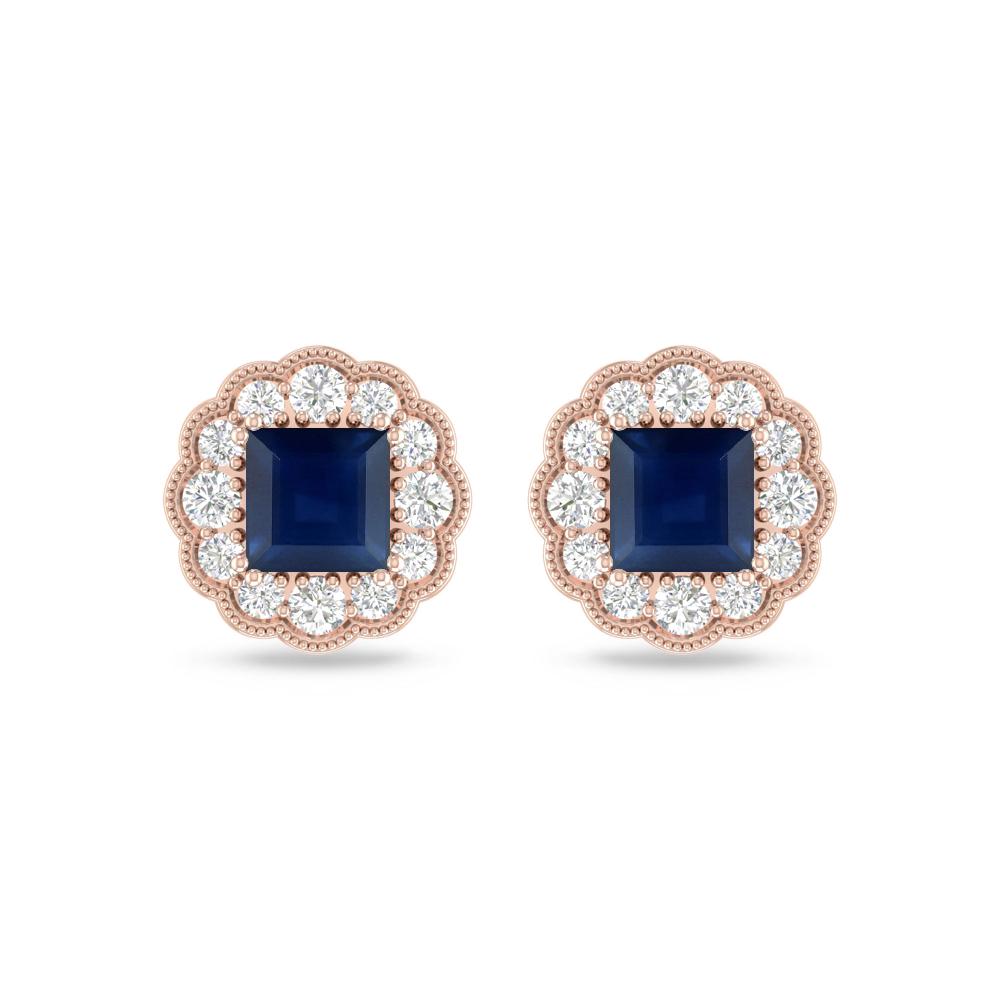 Rose Gold - Sapphire