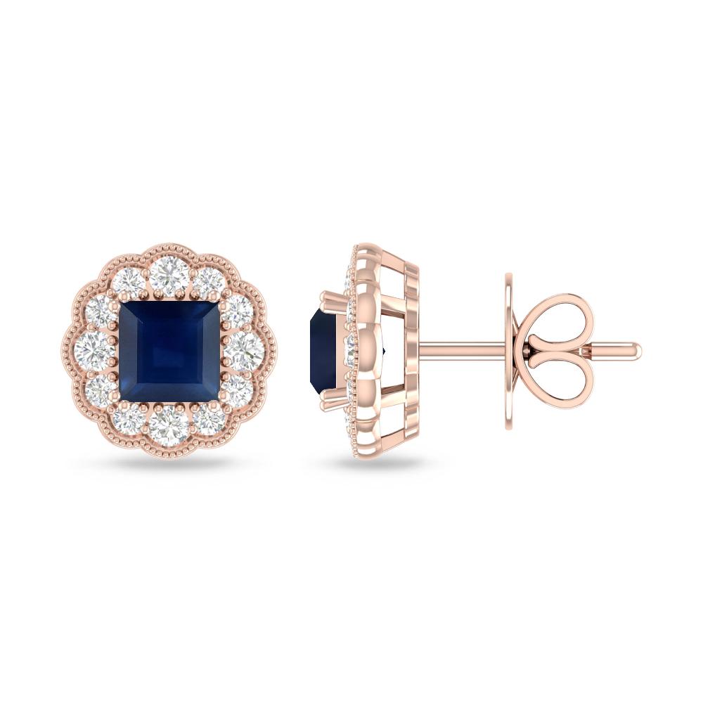 Rose Gold - Sapphire