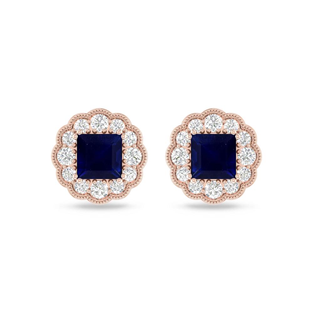 Rose Gold - Sapphire