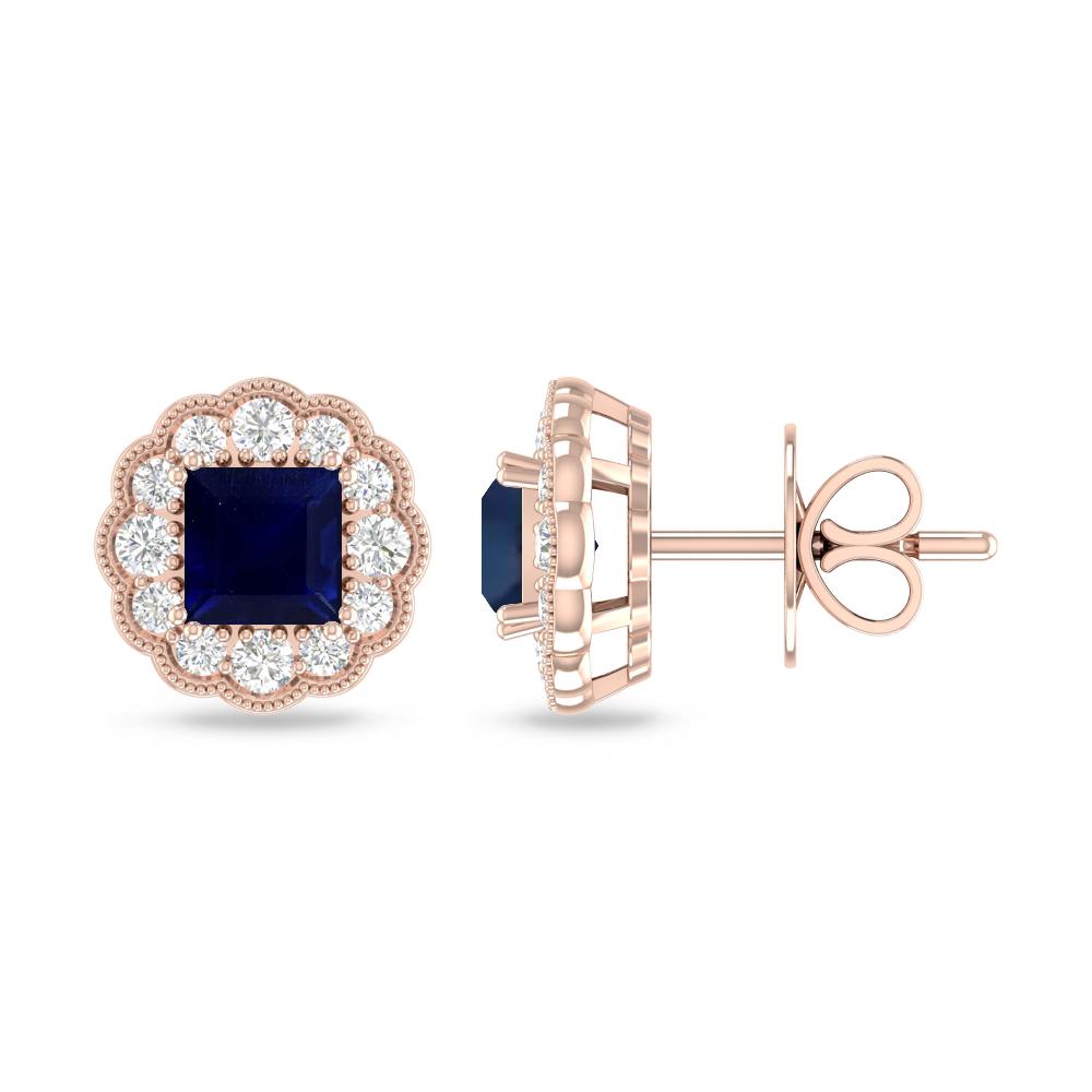 Rose Gold - Sapphire