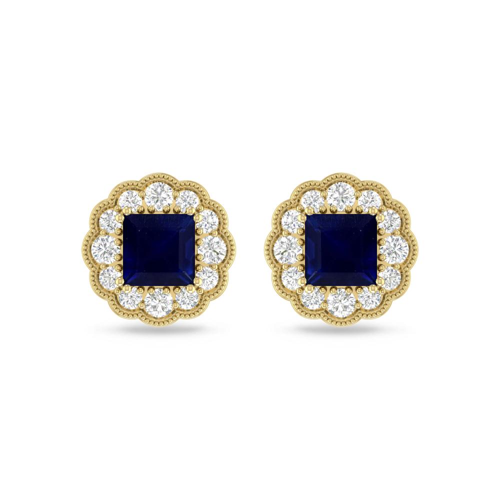 Yellow Gold - Sapphire