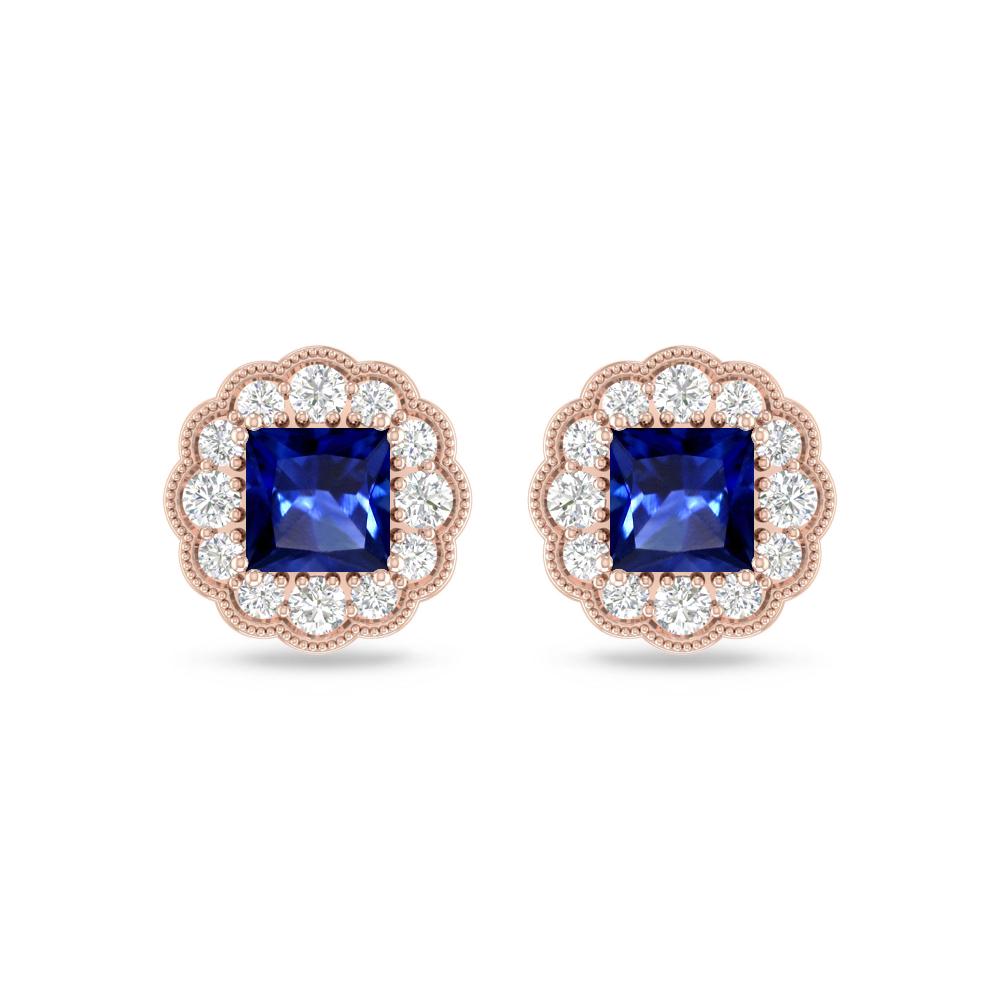 Rose Gold - Sapphire