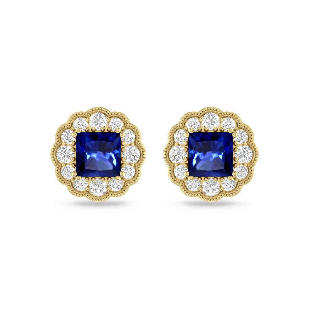 Yellow Gold - Sapphire