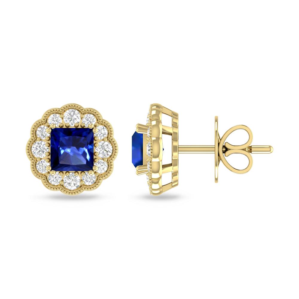 Yellow Gold - Sapphire