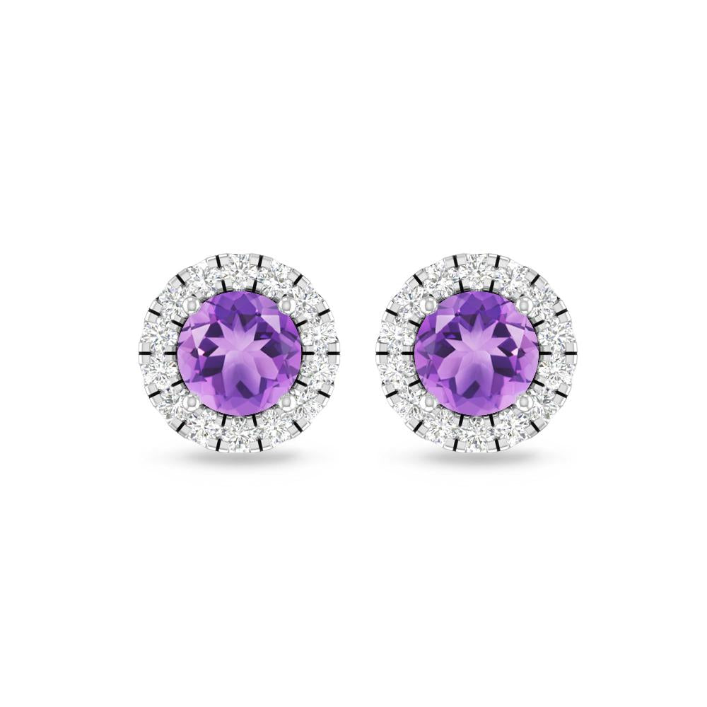 White Gold - Amethyst