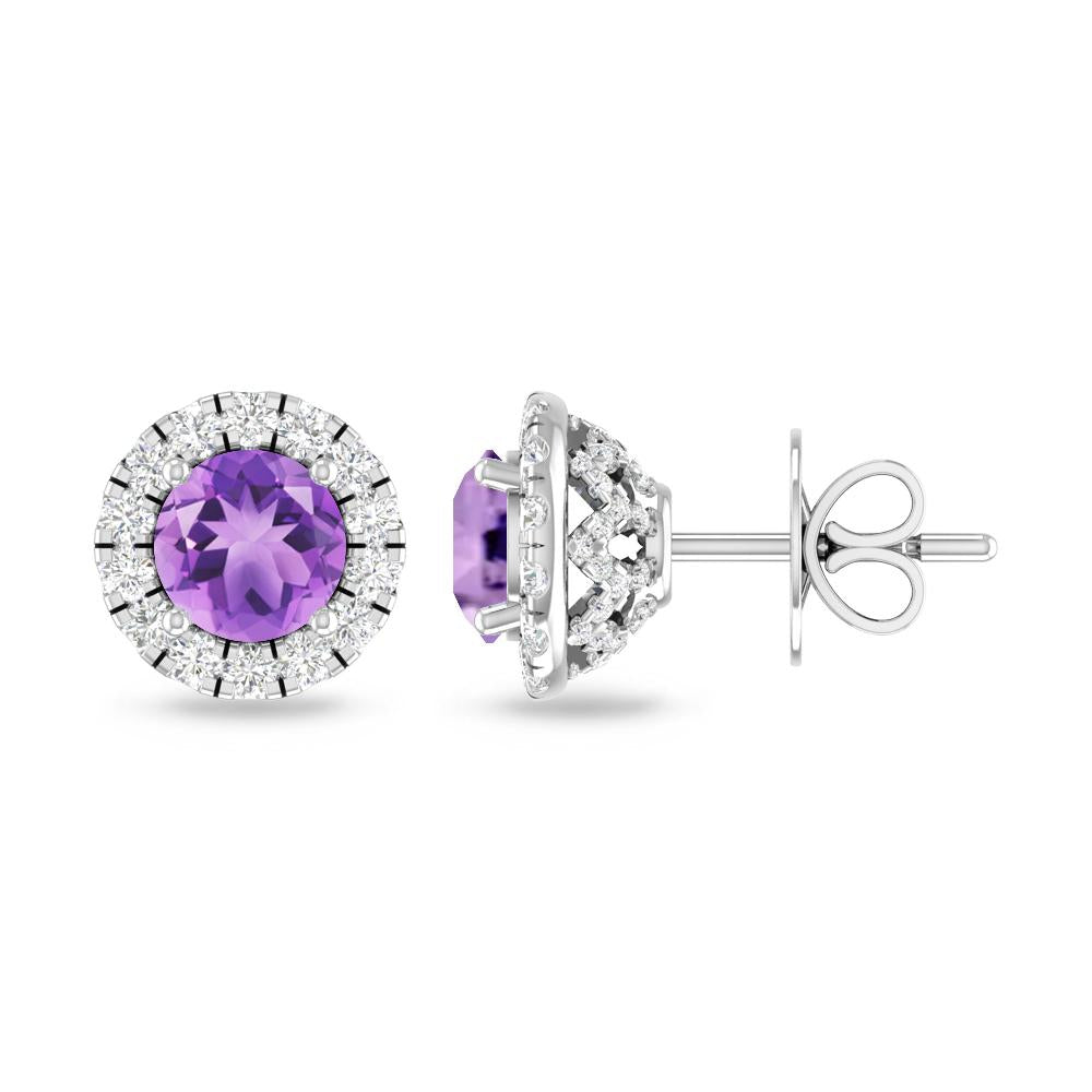 White Gold - Amethyst