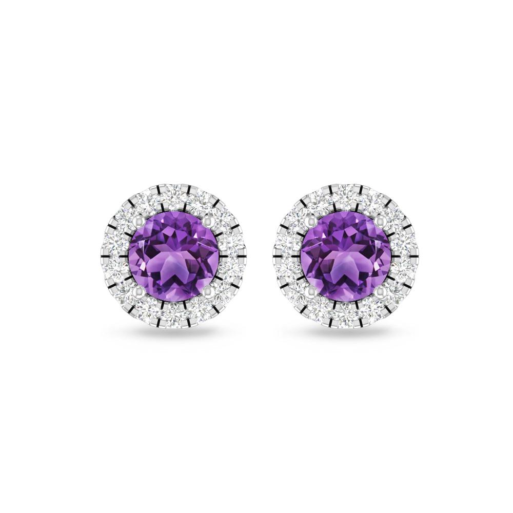 White Gold - Amethyst
