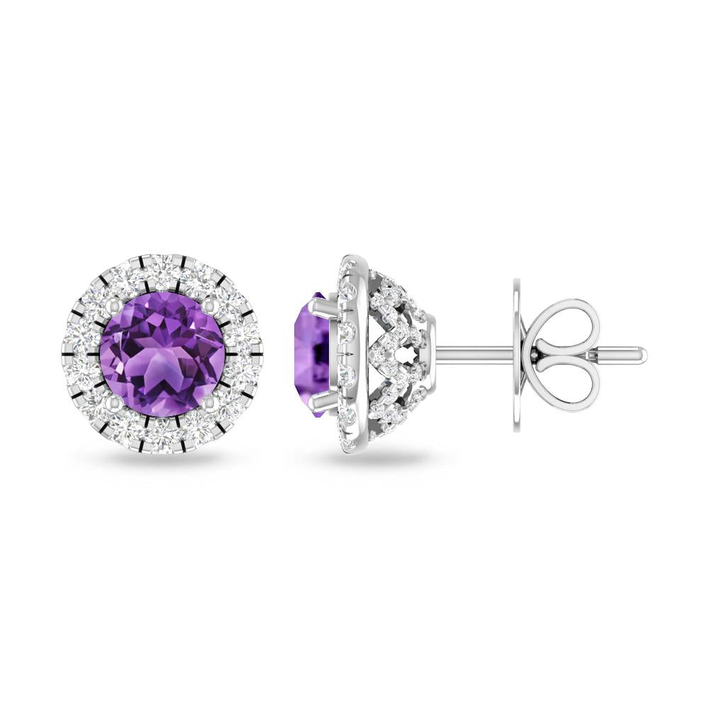 White Gold - Amethyst