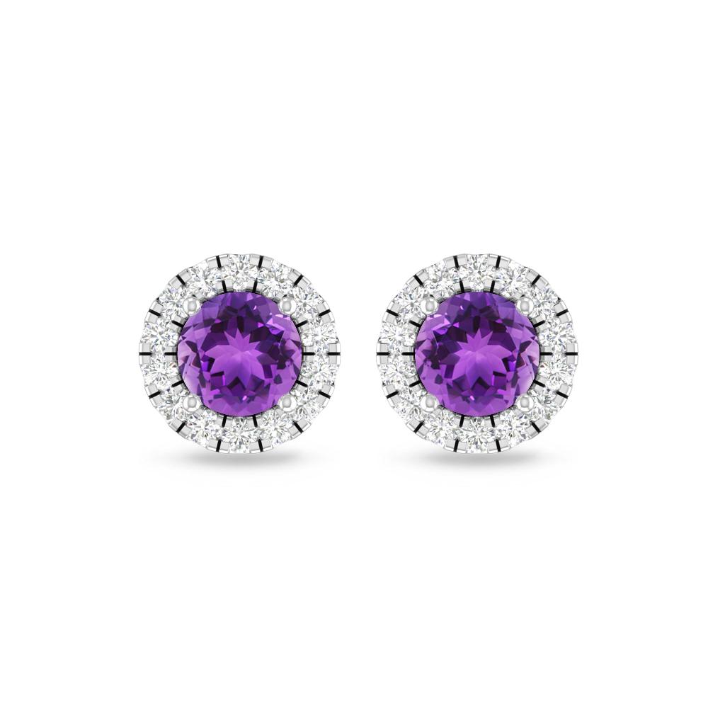White Gold - Amethyst