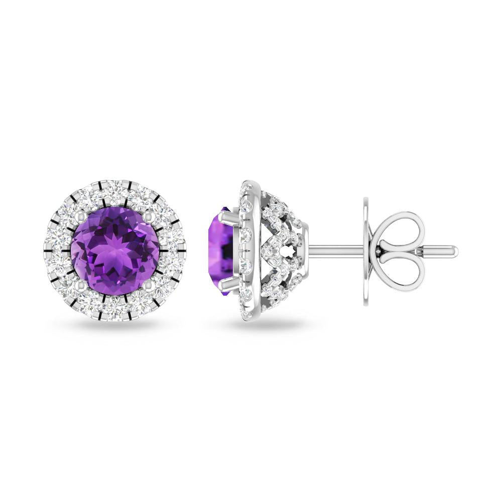 White Gold - Amethyst