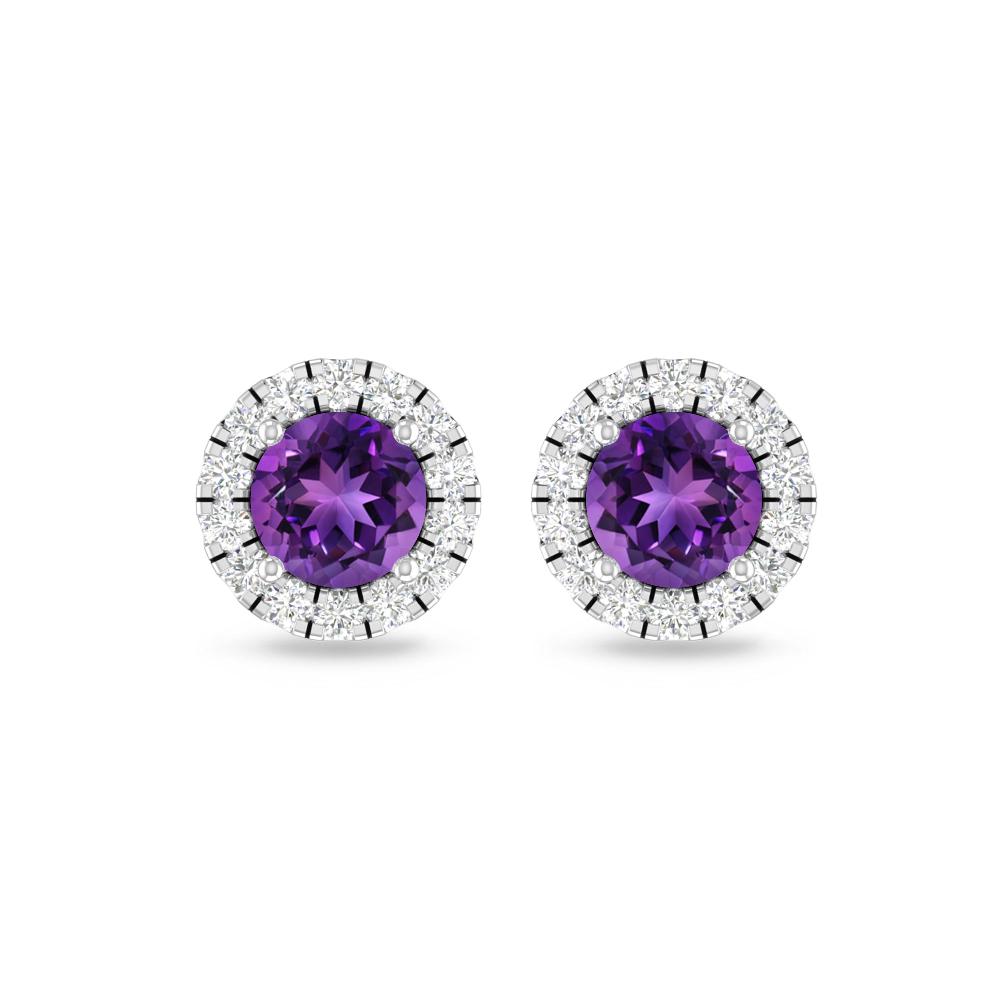 White Gold - Amethyst
