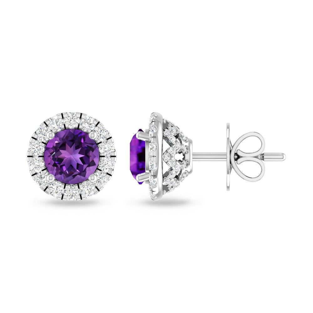 White Gold - Amethyst